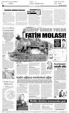 Gazete İstanbul 09/11/2015